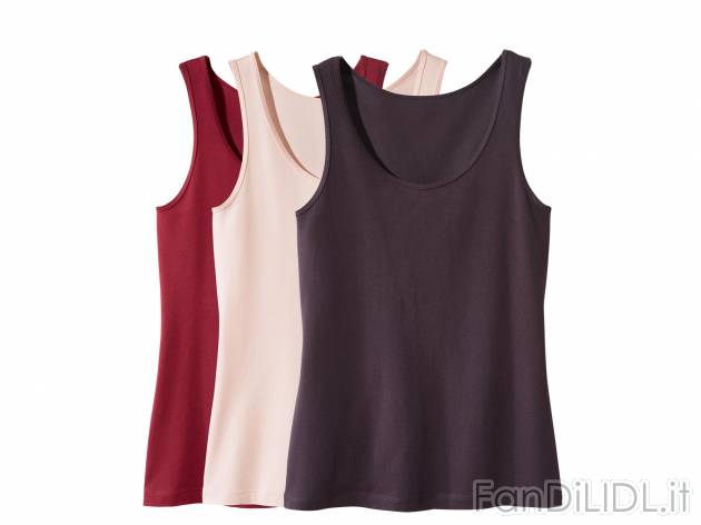 Canotta da donna, 3 pezzi , prezzo 7.99 &#8364;