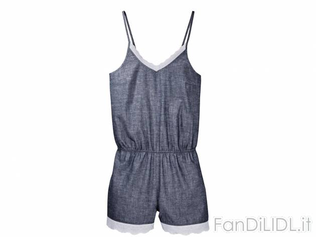 Tutina pigiama da donna , prezzo 6.99 &#8364;  
-  In puro cotone