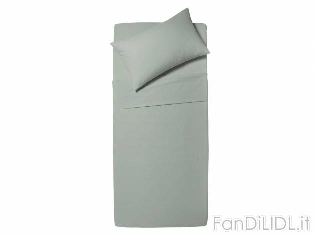 Completo lenzuola singole , prezzo 12.99 &#8364; 
- In puro cotone
- Set composto ...
