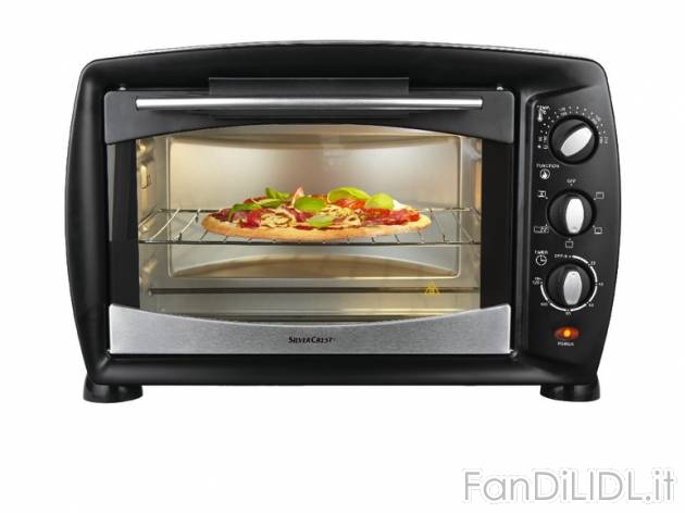 Forno elettrico con grill Silvercrest, prezzo 49,99 &#8364; per Alla confezione ...