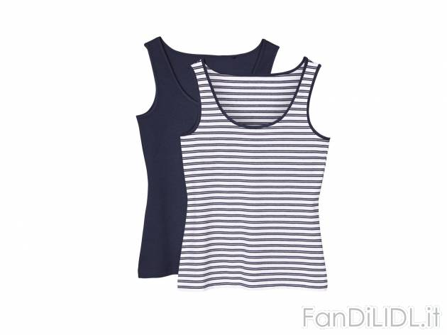 Canotta da donna, 2 pezzi , prezzo 5.99 &#8364;