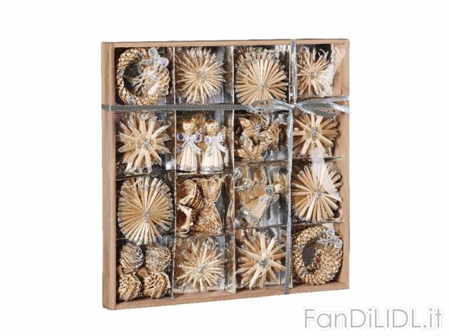 Decorazioni natalizie in paglia Melinera, prezzo 2,99 &#8364; per Alla confezione ...