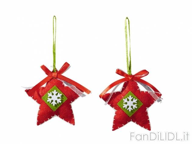 Decorazioni natalizie in feltro Melinera, prezzo 1,49 &#8364; per Alla confezione ...