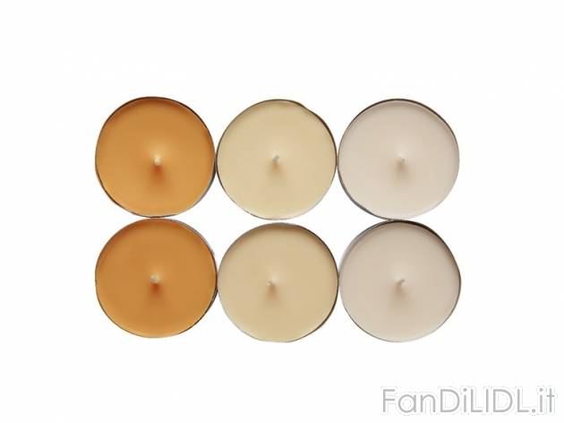 Lumino profumato o maxi lumino Melinera, prezzo 1,99 &#8364; per Alla confezione