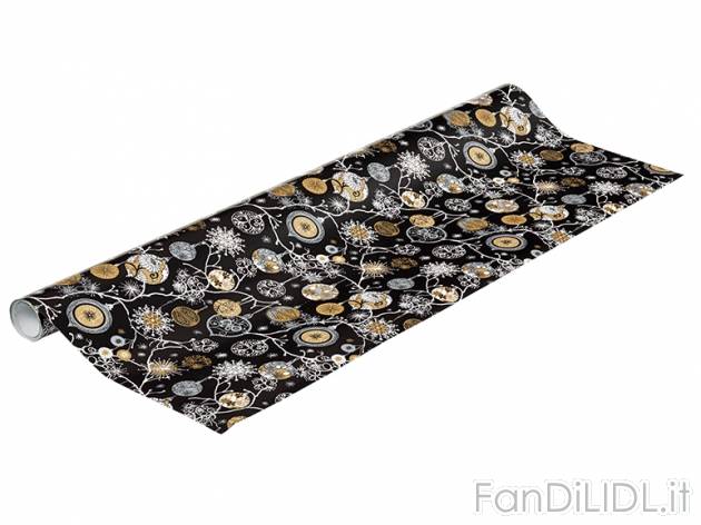Rotolo carta da regalo 5 m x 70 cm Melinera, prezzo 0,99 &#8364; per Alla confezione