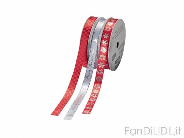 Set nastri da regalo Melinera, prezzo 1,99 &#8364; per Al set 
- 3 rotoli da ...