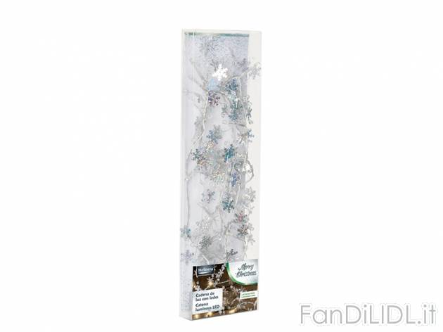 Catena luminosa LED Melinera, prezzo 5,99 &#8364; per Alla confezione 
- Per ...