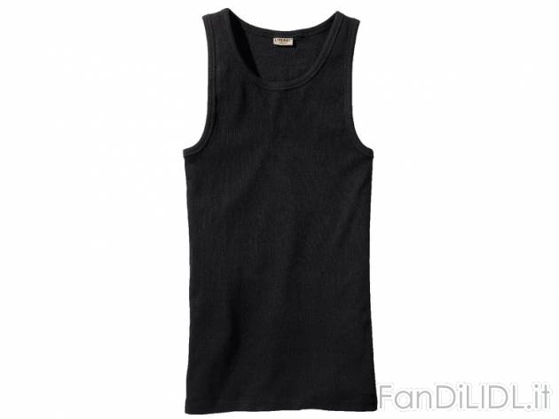 Canotta da uomo Livergy, prezzo 3,99 &#8364; per Alla confezione 
- Misure: ...