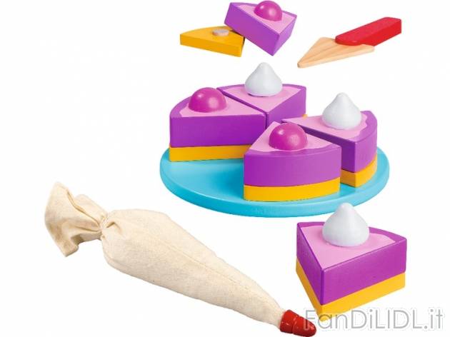 Set alimenti giocattolo in legno , prezzo 6,99 &#8364; per Al set 
- A scelta ...