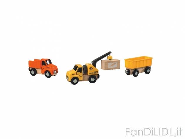 Veicoli giocattolo per pista in legno , prezzo 3,99 &#8364; per Alla confezione ...