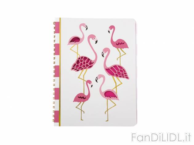 Quaderno a spirale , prezzo 1.99 &#8364; 
- 80 g/m2
- ca. 207 x 155 x 17 mm
- ...