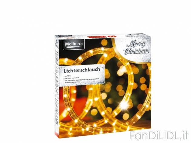 Tubo luminoso LED per interni ed esterni, 10 m Melinera, prezzo 9,99 &#8364; ...