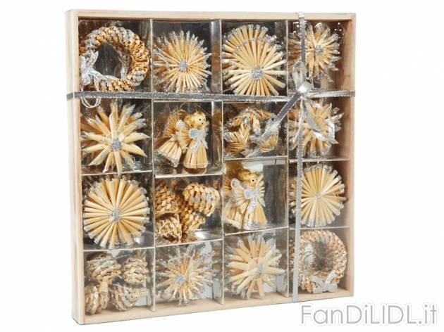 Decorazioni natalizie Melinera, prezzo 2,99 &#8364; per Alla confezione 
- ...