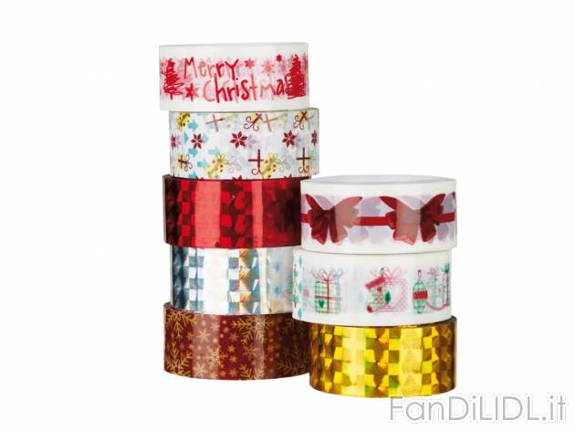 Nastro adesivo decorativo , prezzo 1,99 &#8364; per Alla confezione 
- 8 rotoli ...