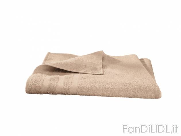 Telo doccia 70 x 140 cm Miomare, prezzo 5,99 &#8364; per Alla confezione 
- ...