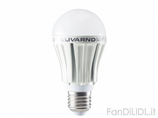 Lampadina a goccia LED 7 o 10W Livarno Lux, prezzo 7,99 &#8364; per Alla confezione ...
