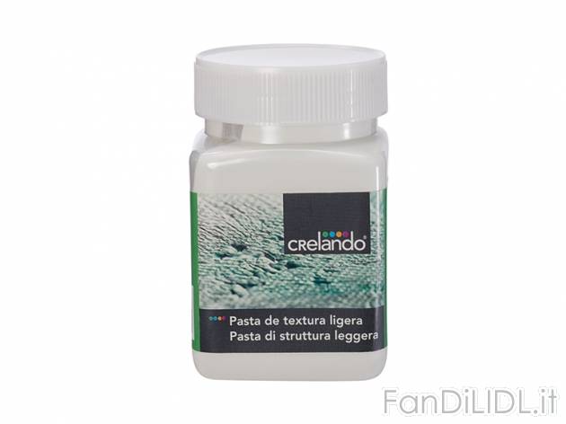 Pasta di struttura , prezzo 2,99 &#8364; per Alla confezione 
- Pasta di struttura ...