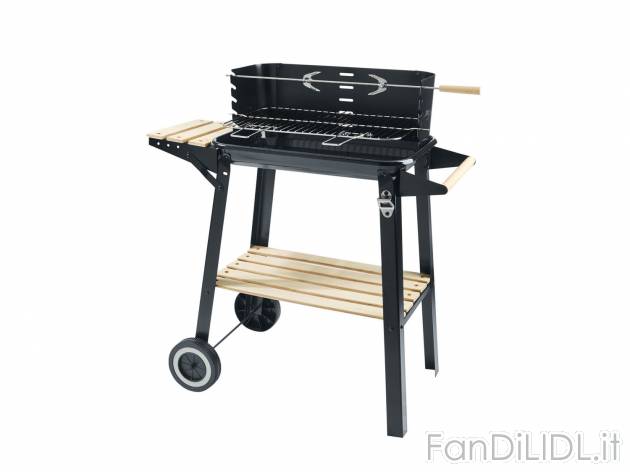Barbecue con carrello , prezzo 24.99 &#8364; 
- Braciere robusto e smaltato ...