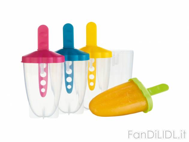 Stampo per ghiaccioli , prezzo 1.99 &#8364;  
-  4 x 75 ml