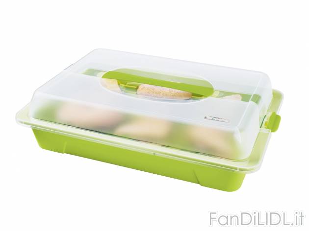 Contenitore refrigerante per snack, 2 pezzi o per torte/pic-nic, 1 pezzo , prezzo ...
