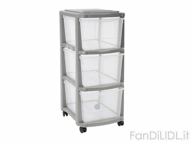 Box 3 cassetti con rotelle Cassetti, prezzo 17,99 &#8364; per Alla confezione ...
