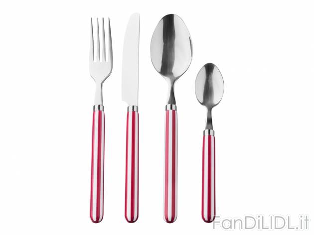 Servizio di posate, 24 pezzi , prezzo 14.99 &#8364; 
- In acciaio inossidabile ...