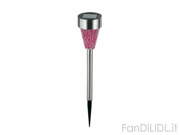 Lampada LED a energia solare , prezzo 3.99 &#8364; 
- Si accende automaticamente ...