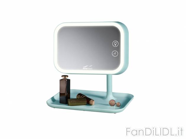 Lampada LED ricaricabile con specchio per il trucco , prezzo 24.99 &#8364; 
- ...