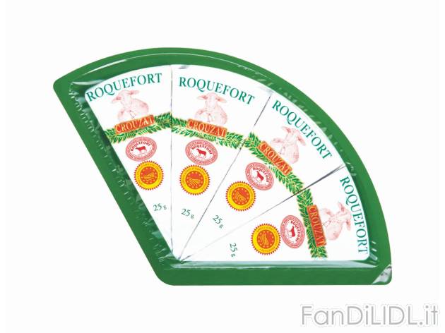 Roquefort DOP , prezzo 2.29 EUR  
Roquefort DOP    
-  Formaggio di latte di pecora