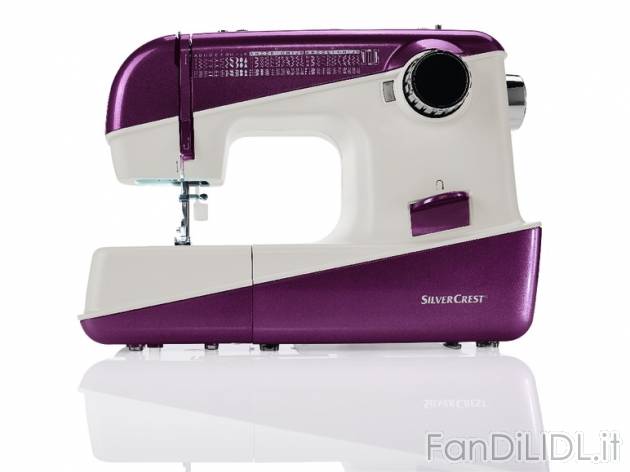 Macchina da cucire viola, oro o bianca Silvercrest, prezzo 89,99 &#8364; per ...