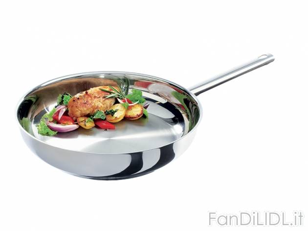 Padella in acciaio 28 cm Ernesto, prezzo 19,99 &#8364; per Alla confezione 
- ...