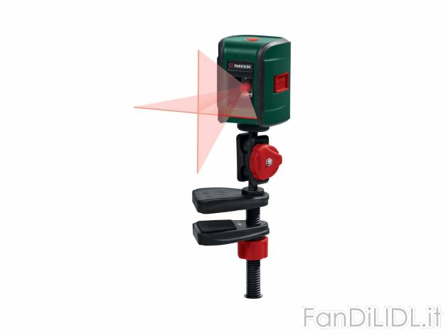 Livella laser a croce con morsetto , prezzo 29.99 &#8364; per Alla confezione ...