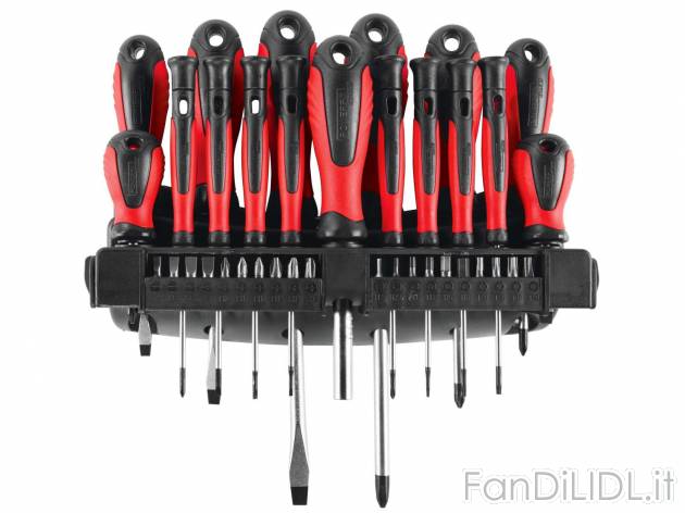 Set cacciaviti e bit, 37 pezzi , prezzo 12.99 &#8364; per Al set 
- Incl. supporto ...