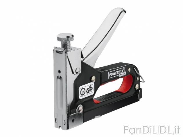 Set pistola sparapunti Powerfix, prezzo 7,99 &#8364; per Al set 
- Manico soft ...