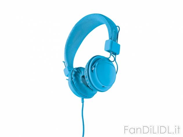 Cuffie stereo Silvercrest, prezzo 7,99 &#8364; per Alla confezione 
- Funzione ...