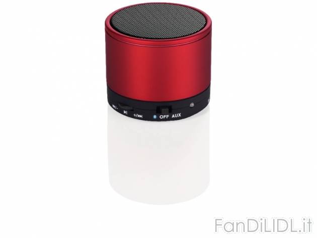 Mini-altoparlante Bluetooth &reg; Silvercrest, prezzo 19,99 &#8364; per ...