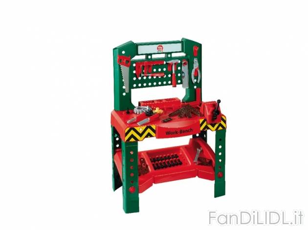 Banco da lavoro per bambini , prezzo 29,99 &#8364; per Alla confezione 
- Struttura ...