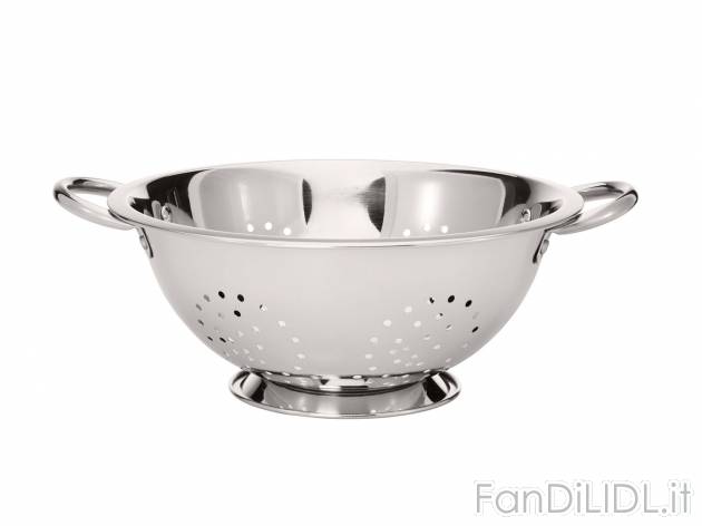 Scolapasta Ø 26 cm , prezzo 4.99 &#8364;  
-  In acciaio inossidabile