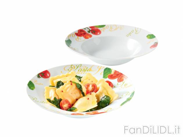 Piatto fondo, 2 pezzi o piatto per pizza, 2 pezzi , prezzo 7.99 &#8364; 
- ...