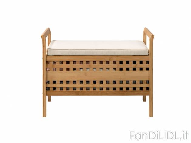 Cassapanca con cuscino , prezzo 29.99 &#8364; 
- Scomparto per oggetti sotto ...