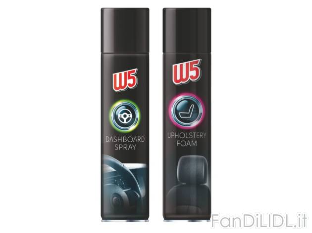 Spray per cruscotto o schiuma detergente , prezzo 1.49 EUR