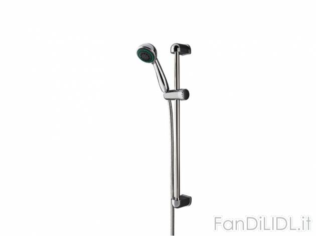 Set doccetta con supporto Miomare, prezzo 9,99 &#8364; per Al set 
- Con 5 funzioni ...