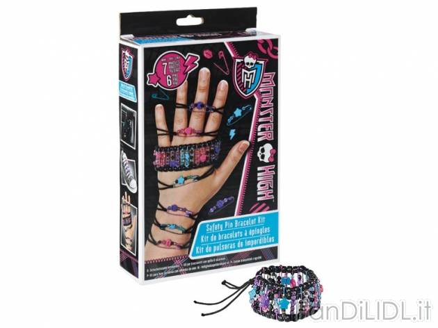 Kit crea braccialetti , prezzo 4,99 &#8364; per Al kit 
- 10 matasse di filo ...