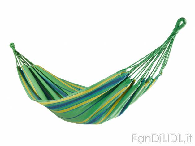Amaca , prezzo 6.99 &#8364; 
- Corde resistenti con lacci per appenderla
- ...