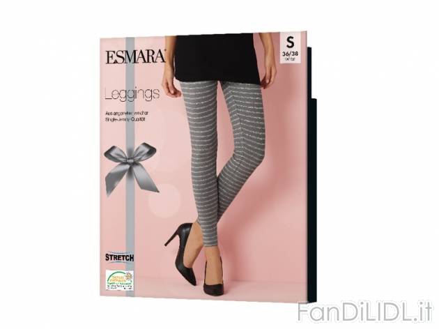 Leggings da donna Esmara, prezzo 4,99 &#8364; per Alla confezione 
- In morbido ...