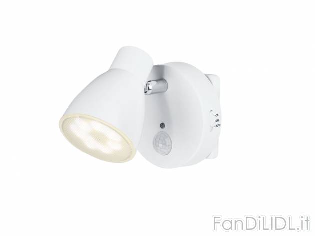 Faretto LED con rilevatore di movimento , prezzo 9.99 &#8364; 
- Accensione ...