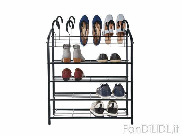 Scarpiera , prezzo 19.99 &#8364; 
- Per max. 18 paia di scarpe
- Con 12 supporti ...