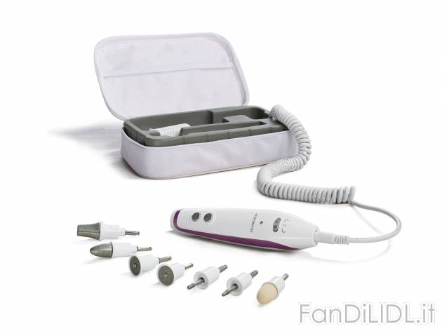 Set manicure/pedicure , prezzo 17.99 &#8364; 
- Incl. 7 accessori in zaffiro ...