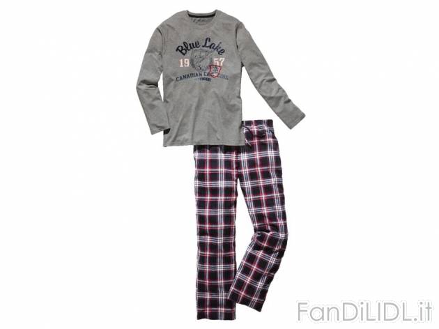 Pigiama da uomo Livergy, prezzo 9,99 &#8364; per Alla confezione 
- Misure: ...