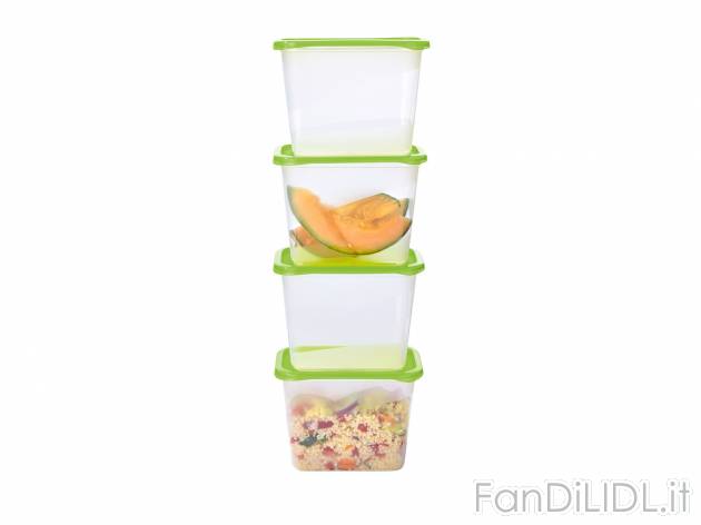Set contenitori da cucina , prezzo 2.99 &#8364; 
- Con coperchi ermetici per ...